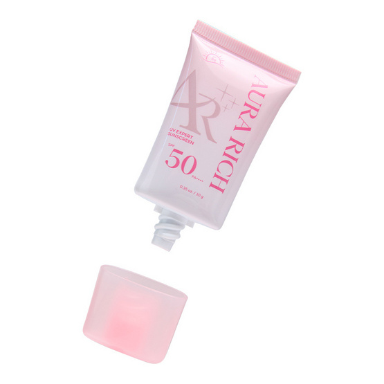 Aura Rich ครีมกันแดดผิวหน้า UV Expert Sunscreen SPF50 PA++++ 10 กรัม