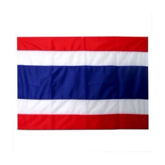 ธงชาติไทย ขนาด 60X90 ซม. (1 เซท ได้รับ 2 ผืน)