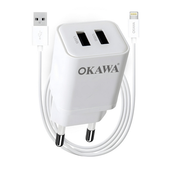 Okawa ชุดชาร์จ Lightning รุ่น HC-14/i