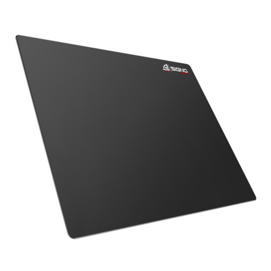 SIGNO แผ่นรองเมาส์เกม Tempered Glass EXSPACE MT-334