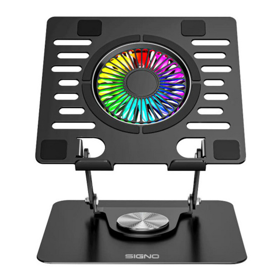 SIGNO ที่รองโน๊ตบุ๊คระบายความร้อน STARROS CP-513