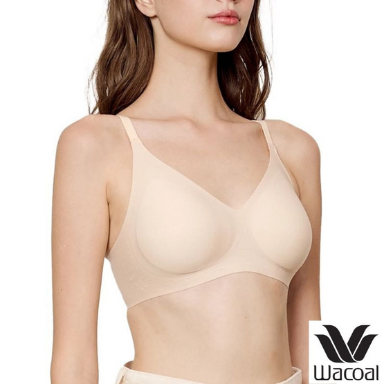 Wacoal ชุดชั้นในไร้โครง เย็นสบาย Smart Size Easy Icy รุ่น WB3Y45