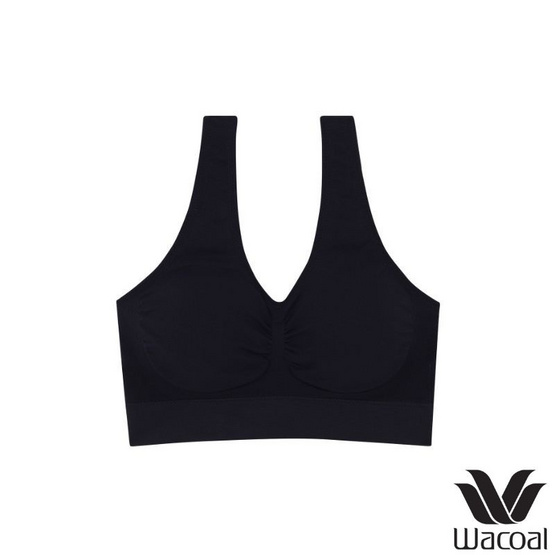 Wacoal ชุดชั้นในสวมหัว ไร้โครง ไร้ตะเข็บ Seamless Bra รุ่น WH9C24