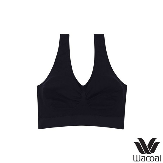 Wacoal ชุดชั้นในสวมหัว ไร้โครง ไร้ตะเข็บ Seamless Bra รุ่น WH9C24