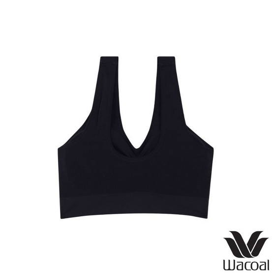 Wacoal ชุดชั้นในสวมหัว ไร้โครง ไร้ตะเข็บ Seamless Bra รุ่น WH9C24