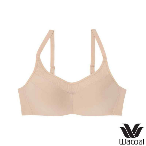 Wacoal ชุดชั้นในไร้โครง ตกแต่งตาข่าย Surprise Wireless Bra รุ่น WB9V08