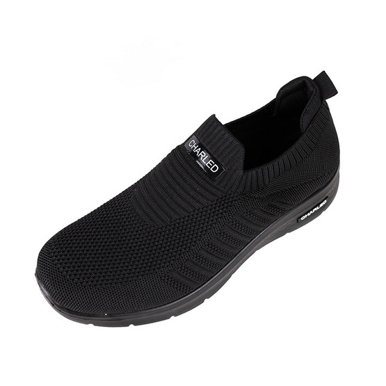 รองเท้าผ้าใบผู้ชาย CHARLED รุ่น RU0708 สีดำ