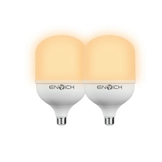 ENRICH หลอดไฟ LED 25W E27 รุ่น Lucky (2 ชิ้น / 1 ชุด)