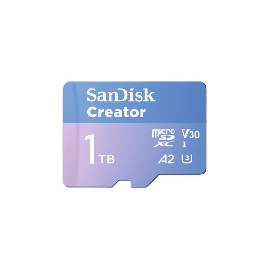 Sandisk Creator การ์ด microSD 1 TB Sandisk Creator การ์ด microSD 1 TB