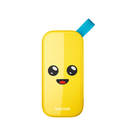 Sandisk Fortnite SSD พกพา 1 TB Peely Edition