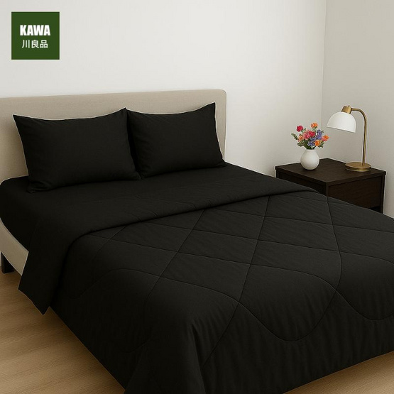Home Best ผ้านวม ผ้าห่มนวม สีดำ Home Best ผ้านวม ผ้าห่มนวม สีดำ