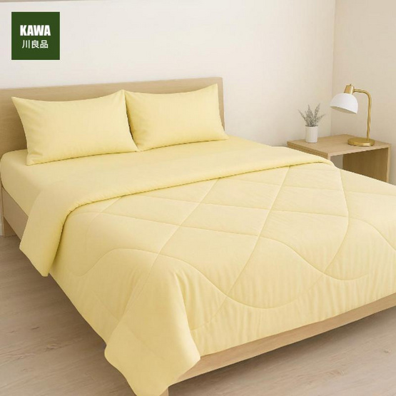 Home Best ผ้านวม ผ้าห่มนวม สีเหลือง Home Best ผ้านวม ผ้าห่มนวม สีเหลือง