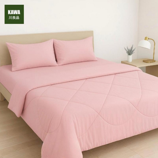 Home Best ผ้านวม ผ้าห่มนวม สีชมพู
