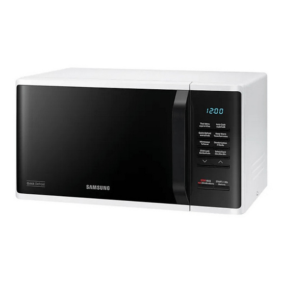 Samsung เตาอบไมโครเวฟ 23 ลิตร MS23K3513AW/ST White