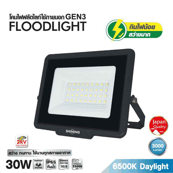 SHINING สปอตไลท์ LED Gen3 30W DL