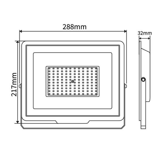 SHINING สปอตไลท์ LED Gen3 100W WW