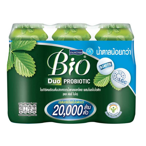 ดัชชี่ไบโอ โยเกิร์ตพร้อมดื่ม 150 มล. (แพ็ก 3 ชิ้น)