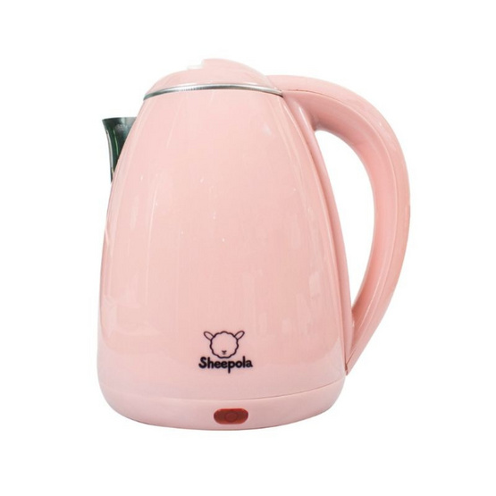 Sheepola กาต้มน้ำไฟฟ้า 2L สีชมพู