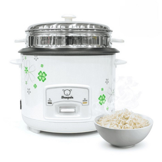 Sheepola หม้อหุงข้าว 1.8 ลิตร รุ่น SP-MT1128L Sheepola หม้อหุงข้าว 1.8 ลิตร รุ่น SP-MT1128L