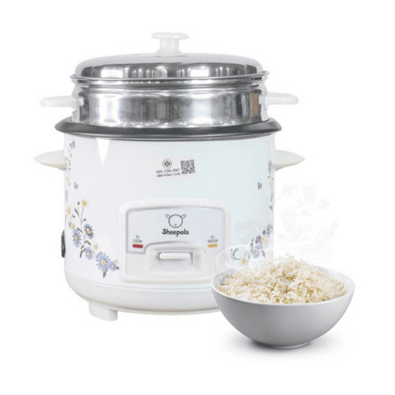 Sheepola หม้อหุงข้าว 1 ลิตร รุ่น SP-MT1131L Sheepola หม้อหุงข้าว 1 ลิตร รุ่น SP-MT1131L