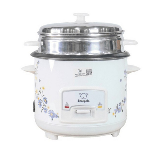 Sheepola หม้อหุงข้าว 1 ลิตร รุ่น SP-MT1131L Sheepola หม้อหุงข้าว 1 ลิตร รุ่น SP-MT1131L