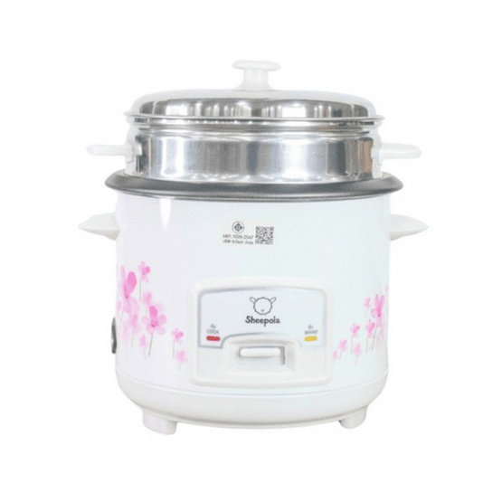 Sheepola หม้อหุงข้าว 1 ลิตร รุ่น SP-MT1131L Sheepola หม้อหุงข้าว 1 ลิตร รุ่น SP-MT1131L