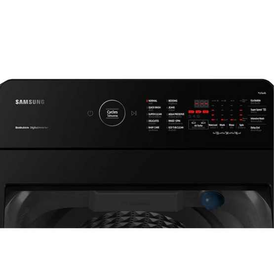 SAMSUNG เครื่องซักผ้าฝาบน 10 กิโลกรัม รุ่น WA10CG4545BYST Lavender Gray