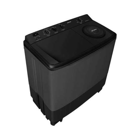 SAMSUNG เครื่องซักผ้า 2 ถัง 13 กิโลกรัม รุ่น WT13B5040BA/ST Black Caviar