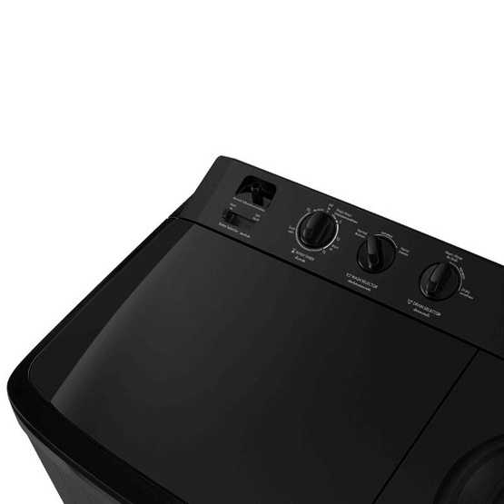 SAMSUNG เครื่องซักผ้า 2 ถัง 13 กิโลกรัม รุ่น WT13B5040BA/ST Black Caviar