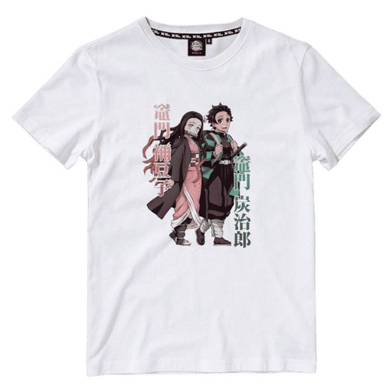 DEXTREME เสื้อยืด ดาบพิฆาตอสูร Demon Slayer (Season 3) สีขาว