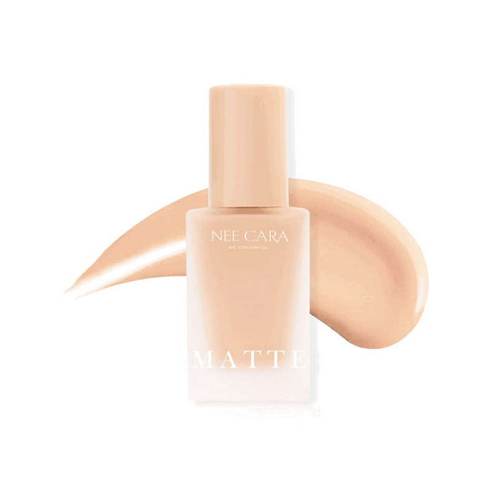 Nee Cara รองพื้น Matte Control Foundation & Soft Puff 30 กรัม