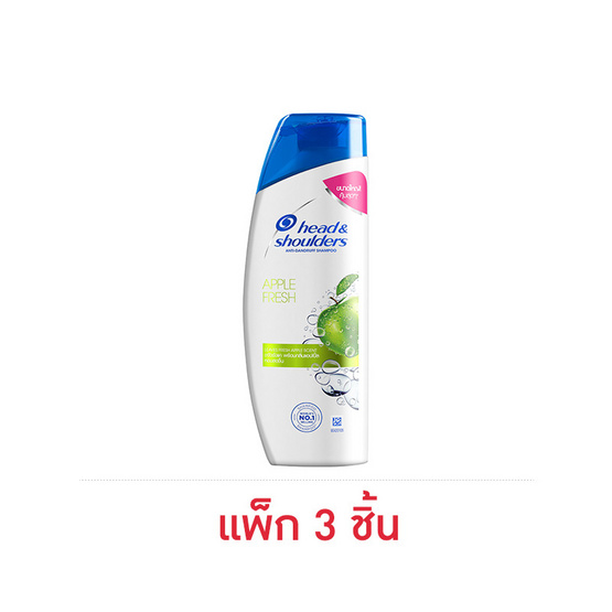 เฮดแอนด์โชว์เดอร์ แชมพู แอปเปิ้ลเฟรช 190 มล. (แพ็ก 3 ชิ้น) เฮดแอนด์โชว์เดอร์ แชมพู แอปเปิ้ลเฟรช 190 มล. (แพ็ก 3 ชิ้น)