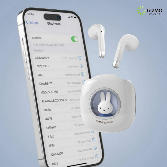 Miffy หูฟังบลูทูธแบบ True Wireless รุ่น TD17
