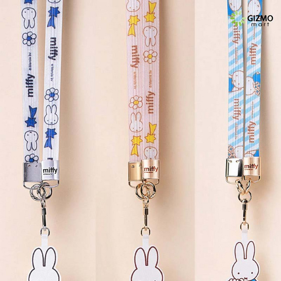 Miffy สายคล้องมือถือแบบยาว รุ่น ML01