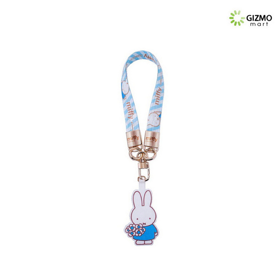 Miffy สายคล้องมือถือแบบสั้น รุ่น ML02-GS