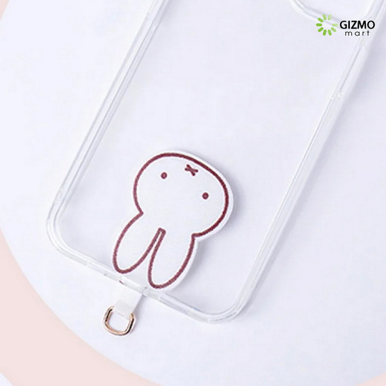 Miffy สายคล้องมือถือแบบสั้น รุ่น ML02-GS