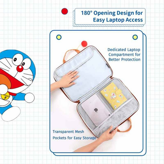 Rock กระเป๋าโน๊ตบุ๊ค Doraemon Rock กระเป๋าโน๊ตบุ๊ค Doraemon