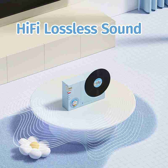 Rock ลำโพงบลูทูธ Doraemon Vintage Record Player Style Speaker Rock ลำโพงบลูทูธ Doraemon Vintage Record Player Style Speaker