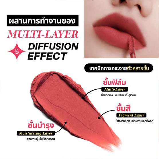 Get&Glow ลิปเนื้อมูส Soft Focus Mousse Lip 2 มล. (แพ็ก 6 ชิ้น) Get&Glow ลิปเนื้อมูส Soft Focus Mousse Lip 2 มล. (แพ็ก 6 ชิ้น)