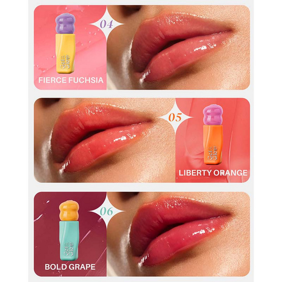 Get&Glow ลิปกลอส Get Ready Lip Gloss 2.5 กรัม