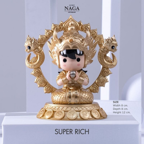 LUCKY NAGA Art toy สายมู นาคาจตุมงคล ยกBOX 4ตัว LUCKY NAGA Art toy สายมู นาคาจตุมงคล ยกBOX 4ตัว