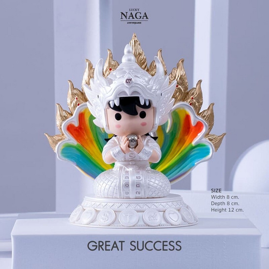 LUCKY NAGA Art toy สายมู นาคาจตุมงคล ยกBOX 4ตัว LUCKY NAGA Art toy สายมู นาคาจตุมงคล ยกBOX 4ตัว
