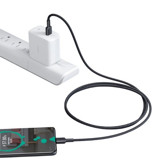 Aukey สายชาร์จ Type C รุ่น CB-CD45 Aukey สายชาร์จ Type C รุ่น CB-CD45
