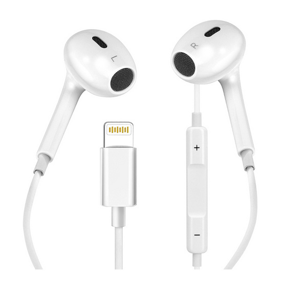 Asaki Earbuds Headphone Lightning รุ่น A-K15MAX Asaki Earbuds Headphone Lightning รุ่น A-K15MAX