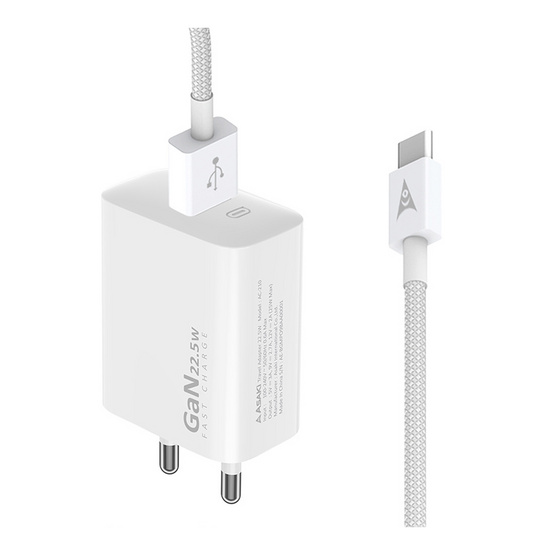 Asaki ชุดชาร์จ Type C รุ่น A-2233 Asaki ชุดชาร์จ Type C รุ่น A-2233