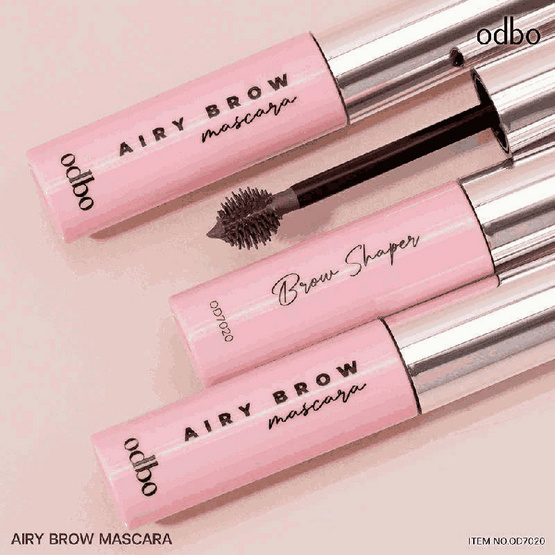 Odbo มาสคาร่าคิ้ว Airy Brow Mascara OD7020 6 กรัม Odbo มาสคาร่าคิ้ว Airy Brow Mascara OD7020 6 กรัม