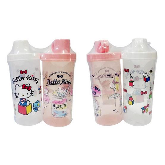 VS Duo แก้วเชค Hello Kitty ( 2 ใบ / 1 ชุด )