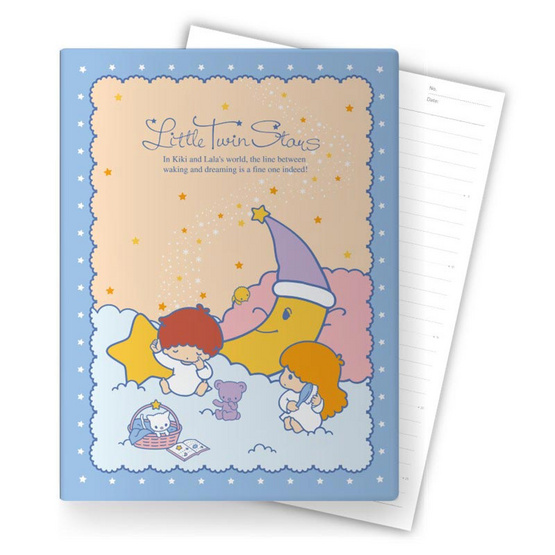 CODE:D สมุด B5 Sanrio - Little Twin Stars