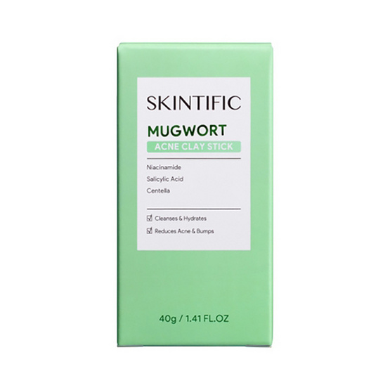 Skintific มัควอร์ธ แอคเน่ เคลย์ สติ้กซ์ 40 กรัม