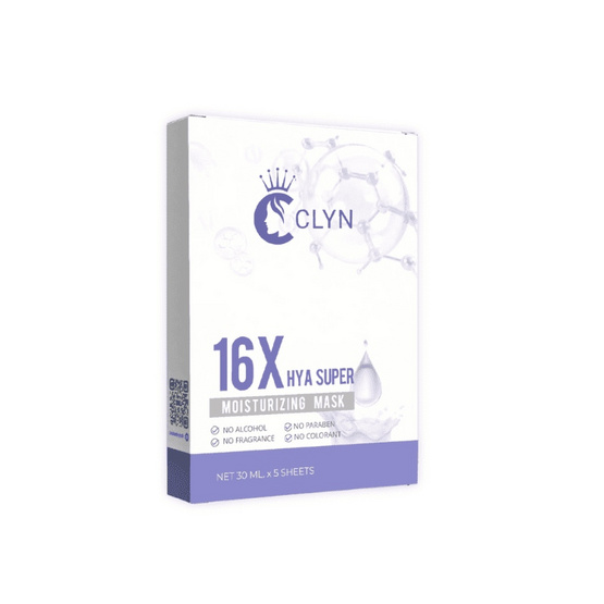 Clyn มาส์กหน้า 16x Hya Super Moisturizing Mask 30 มล. Clyn มาส์กหน้า 16x Hya Super Moisturizing Mask 30 มล.